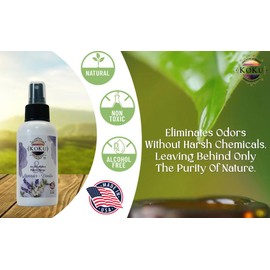 Lavender Vanilla Air Freshener - Room Spray - Odor Eliminator - Deodorizer - Car Air Freshener - Home Spray - Linen Spray - Fabric Refresher - None Toxic - Alcohol Free - Made in USA (4 Oz)