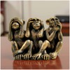 Figura de tres monos sabios – Hear No Evil, See