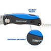 Sheffield Mini Box Cutter, Mini Utility Knife Aluminum Handle, Accepts