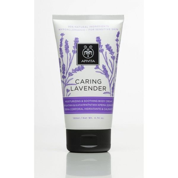 APIVITA Caring Lavender Moisturizing & Soothing Body Cream 150ml