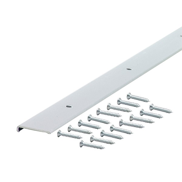 M-D Building Products 70425 Edging A813 96-Inch Aluminum Moulding, Anodized