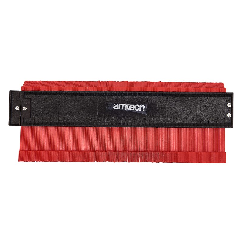 Amtech P3215 Magnetic Contour Gauge, Durable Non-Marking Measures, Ideal for