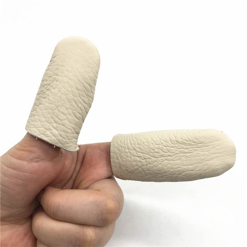 MEDUSHASHA Finger Sack Finger Cover Craft Leather Finger Protection Index