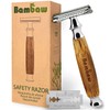 Bambaw Double Edge Safety Razor for Men & Women, Double