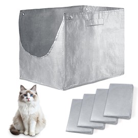 4 Pack Reusable Liners D Compatible with Modkat Cat Box XL