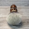 Yaqi Caramel Cat's Whisker Synthetic Shaving Brush