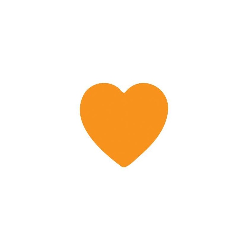 Fiskars Motive Lever Punch, Heart, Diameter 2.5 cm, for Left