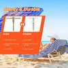 FactionGarden Beach Umbrella Sand Anchor, 2 Pack Heavy Duty Umbrella