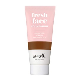 Barry M Cosmetics Fresh Face Lightweight Liquid Foundation Infused With Hyaluronic Acid And Vitamin C, Shade 17