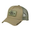 Bexxwell Trucker Cap Green with Velcro Patch (Optimal Fit, Cap,