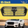 YLT Auto Glossy Black Front Bumper Upper Grille For 2019