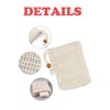 12 pcs Seifensäckchen, Naturfaser Seifentaschen Bio Seifentasche zum Schäumen oder