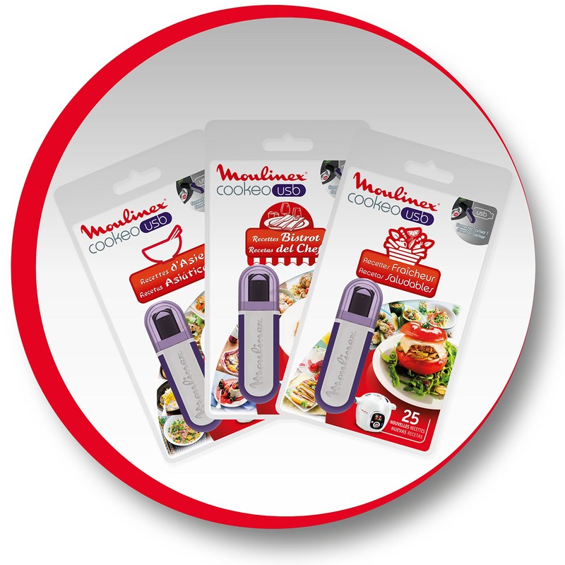 Cookeo USB Flash Drives 25 Traditional Recipes
