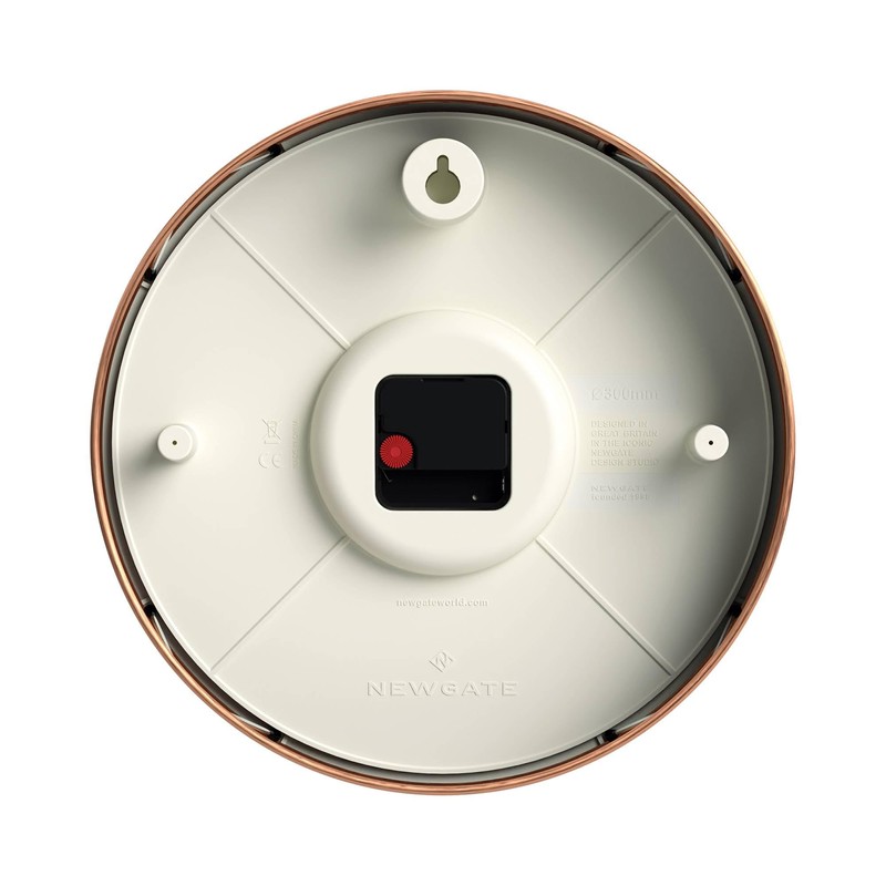 NEWGATE® Master Edwards Wall Clock | Mid Century Style Clock