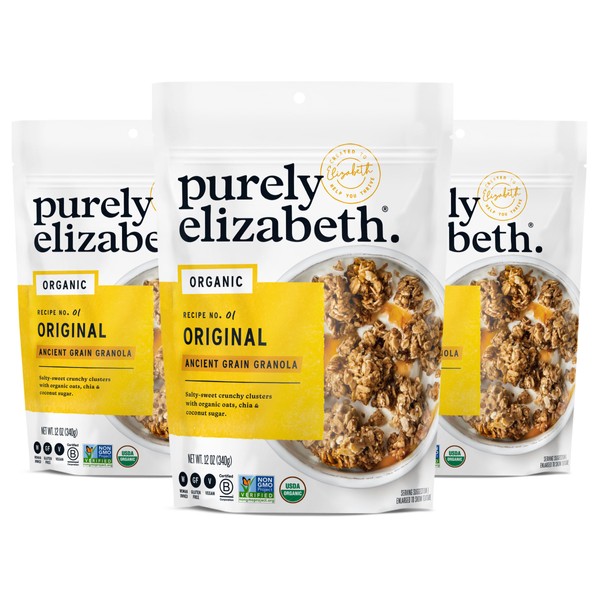 Purely Elizabeth Organic Original, Ancient Grain Granola, Gluten-Free, Non-GMO (3