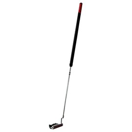 Precise SP-009 Stainless Belly Putter with Soft PU Grip and Bonus Headcover (Right Hand, 42 Inch),Black/Red
