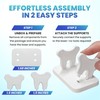 Toothbrush Caddy - Personal Toothbrush Holder for Bathroom Counter -