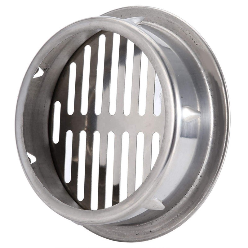 Nivvity Anti Blocking Balcony Floor Drain Stainless Steel Outdoor (160