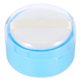 Beavorty Caja De Talco Para Bebés Portátil Con Borla Esponjosa Y Separador Para Aplicación Del Polvo En La Piel Del Bebé Después Del Baño Uso Diario  