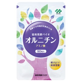 協和発酵バイオ オルニチン 250mg×90粒 (約15日分) (サプリメント/サプリ/アミノ酸) アミノ酸サプリメント