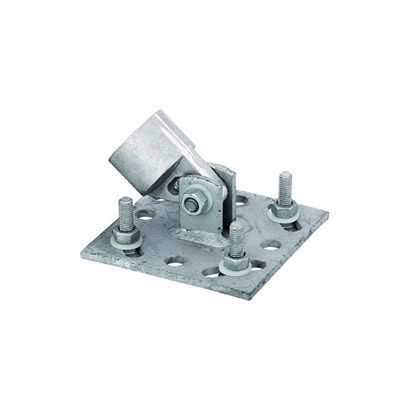 Gah-Alberts 658557 Brace Plate Diameter: 34 mm/Hot-Dip Galvanised 100 x