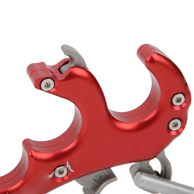 Metal Release Aids Four Fingers Grip Thumb Caliper Trigger Compound