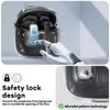 Polislime with Lock Case Compatible with JBL Tune Flex Earbuds,with