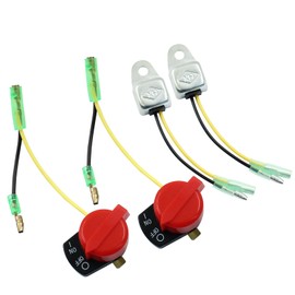 Bonsicoky ON Off Engine Stop Switch Compatible with Honda GX120 GX160 GX200 GX240 GX270 GX340 GX390