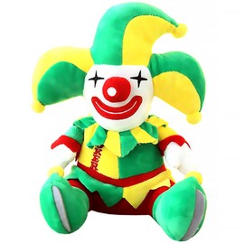 SAFIGLE Stuffed Plush Clown Plush Clown Cute Clown Plush Doll Stuffed Circus Clown Plush Toy Doll for Carnival Birthday Holiday Party Favors Decoration 28cm