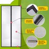 Homearda Magnetic Screen Door Fiberglass-New Upgraded Magnets & Strengthen Top