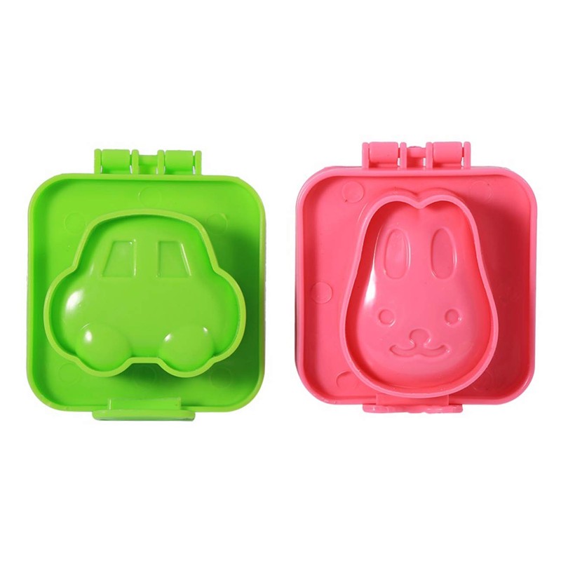 Ogrmar Cartoon Cute Egg Mold Sushi Rice Decorating Mould (6