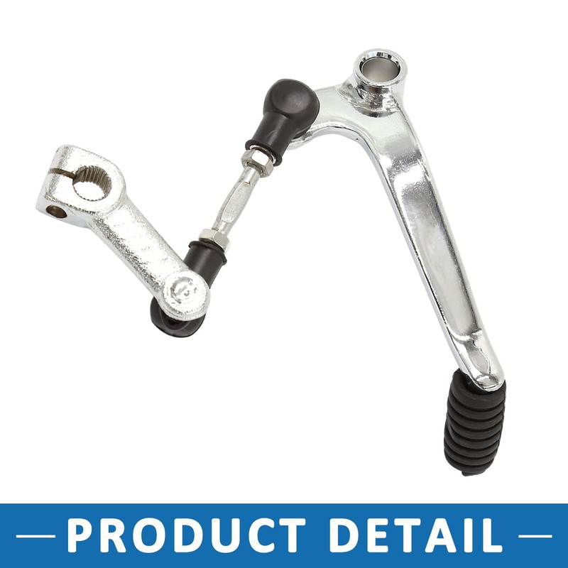 A ABSOPRO Motorcycle Gear Shifter 26cm Shift Lever Pedal Metal