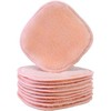 Polyte - Toalla facial desmaquillante de microfibra - Hipoalergénica y