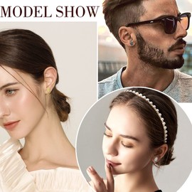 Protection Eye of Horus/Cross/Celtic Knot/Hamsa Hand/Evil Eye Dainty Half Hoop Earrings Huggie Hoops Earrings 925 Silver/18K Gold/Black Gun Plated Piercing Stud Earrings for Women Girls, Yellow Gold