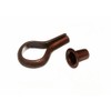 BANJO SHELF FLORENTINE SUPPORT STUD AND SOCKET 6MM FB ANTIQUE ( 24 of each )