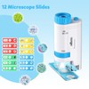 GlasFlength 60x-120x Mini Taschenmikroskop für Kinder und Erwachsene, Tragbares Handmikroskop