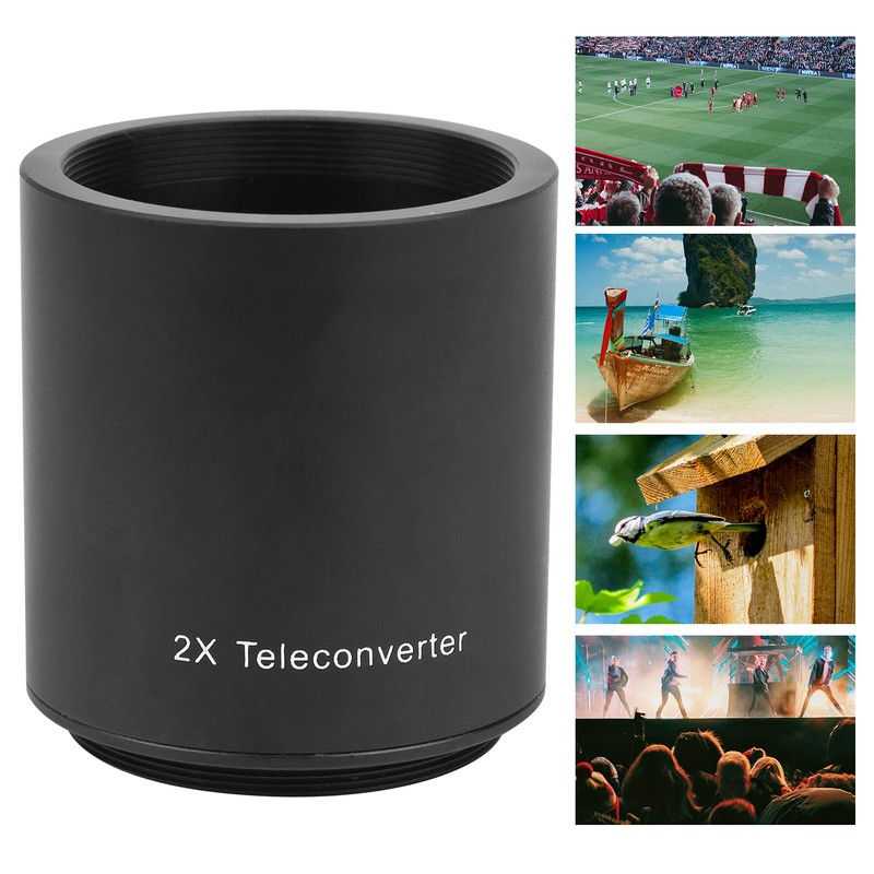 2x Converter Lens Teleconverter Photographer for M42mm Bayonet Mount 650‑1300mm