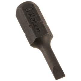 Koken 1/4 (6.35 mm) H Minus Bit Total Length 1.0 inches (25 mm) 0.5 x 3 108S.25-3