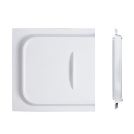 RVGUARD RVGUARD RV Screen Door Slide, 12 Panel with Slide Stop, fit's for RV, Camper, Travel Trailer, OEM Replacement, White