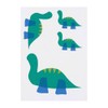 4 x 'Brontosaurus' Temporary Tattoos - Water Resistant, Skin-Safe, Non-Toxic