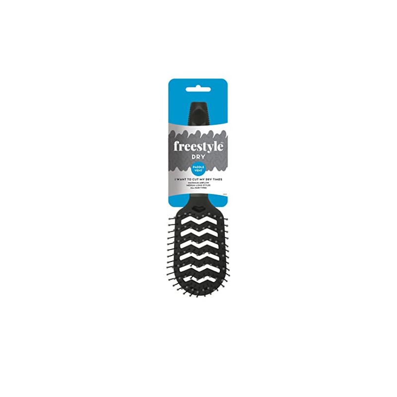 Freestyle Dry Mega Vent Brush, Black