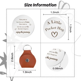 Encouragement Gifts for Women Pocket Hug Christmas Gifts for Women Stocking Stuffers Inspirational Gifts for Women Birthday Gifts for Men Motivational Gifts for Women Birthday Unique Gifts for Women