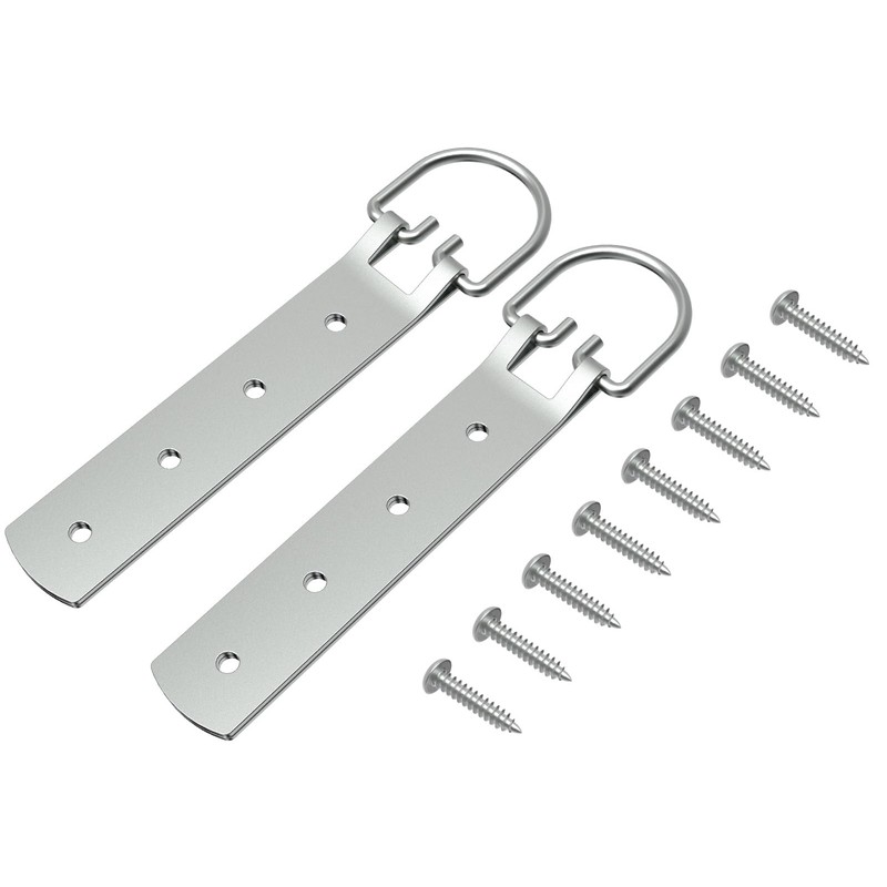 2 PCS Heavy Duty Picture Hangers Large D-Ring Hanger for