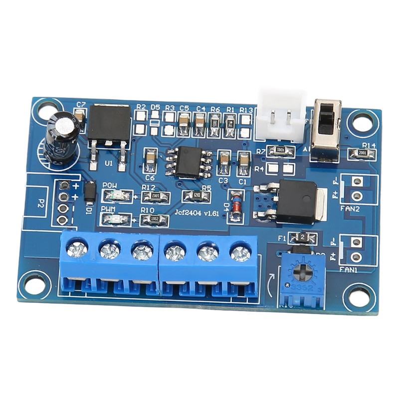 PWM Fan Speed Controller, DC 12V/24V PWM 2/3/4 Wire Fan/Motor