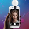 Compact Phone LED Light, Mini LED Fill Light, USB Selfie Ring