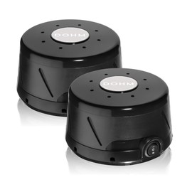 Yogasleep Dohm Classic 2-Pack Black | The Original White Noise Machine | Soothing Natural Sound from a Real Fan | Noise Cancelling | Sleep Therapy, Office Privacy, Travel