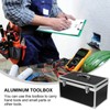 DOITOOL Foam Black Briefcase Aluminium Tool Case, Flight Case With