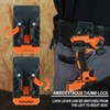 MELOTOGH 3 Pack Quick Release Belt Clip for Pouch,Drill Holster,Easily