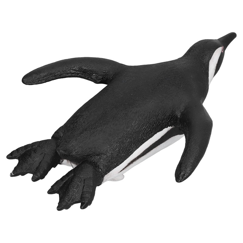 Penguin Model Simulation Soft Rubber Sliding Penguin Model Marine Animal