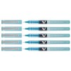 PILOT Pack of 5 Hi-Tecpoint V5 Liquid Ink Rollerball Pens